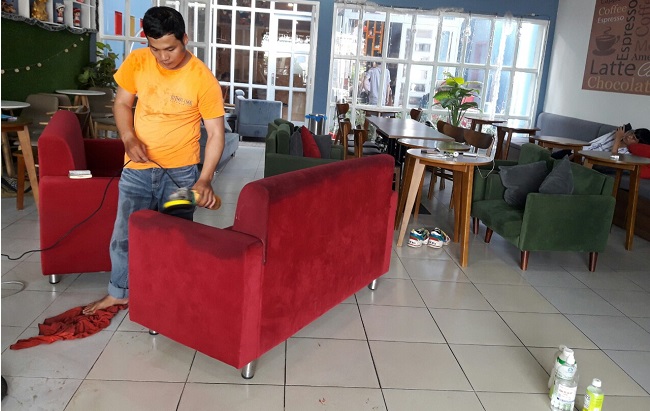 Dịch vụ giặt ghế sofa tại Hà Nội