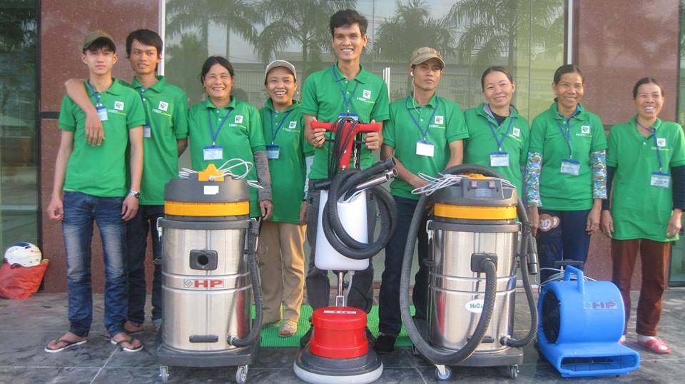 đội vệ sinh công nghiệp tại Hà Nội