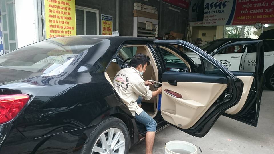 Dịch vụ giặt ghế ô tô tại Hà Nội