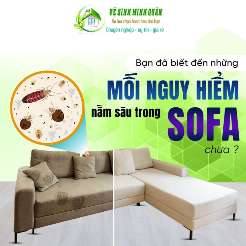 Dịch vụ giặt ghế sofa Hà Nội