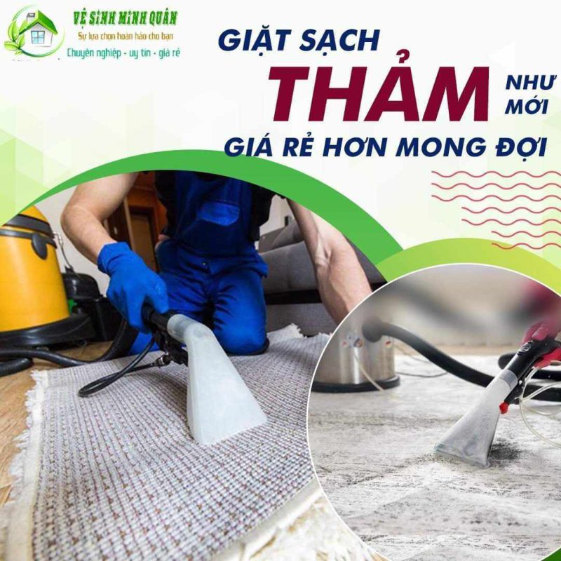 Dịch vụ giặt thảm huyện Bình Chánh