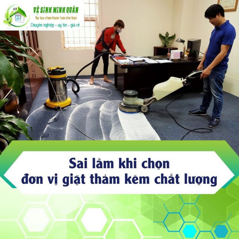 Dịch vụ giặt thảm Bắc Ninh