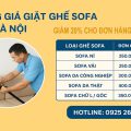 Bảng Giá Giặt Ghế Sofa Tại Hà Nội