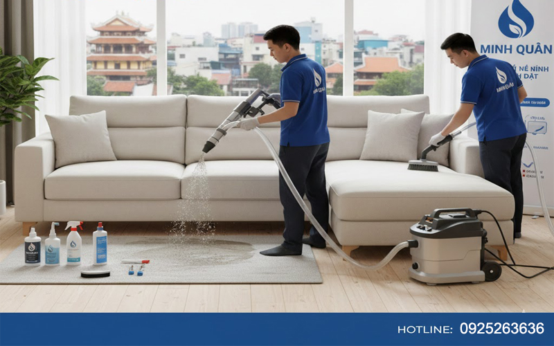 Dịch vụ giặt sofa tại nhà Hà Nội