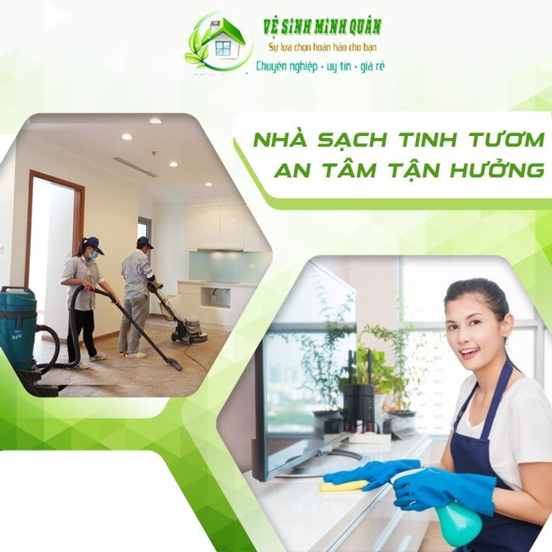 Dịch vụ vệ sinh nhà ở Hà Nội giá rẻ