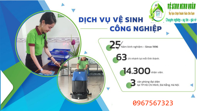 Dịch vụ vệ sinh công nghiệp tại Hà Nội