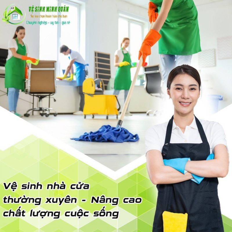 Dịch vụ vệ sinh nhà cửa tại Hà Nội