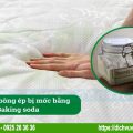 cách giặt đệm bông ép bị mốc